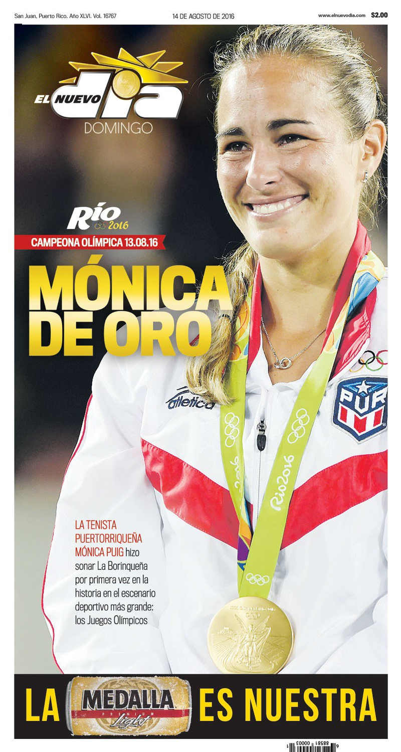 Illustration for article titled Mónica Puig Stuns Angelique Kerber To Win Puerto Rico's First-Ever Gold Medal
